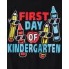 The Children’s Place Boys’ School,Learning Short Sleeve Graphic T-Shirts,3 Pack(First Day Kindergarten/School/Break)