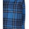 The Children’s Place Boys’ Sherpa Lined Shirt Jacket(Blue Plaid)