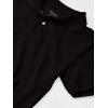 The Children’s Place Boys’ Short Sleeve Pique Polo, 2 Pack(Black)