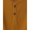 The Children’s Place Boys and Toddler Long Sleeve Thermal Henley Shirt(Honey Comb)