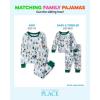 The Children’s Place Family Matching, Christmas and Holiday Pajama Sets, Cotton(Blue Ski)