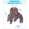 The Children’s Place Family Matching, Christmas and Holiday Pajama Sets, Cotton(Santa Allover)