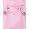 The Children’s Place Girls All Holidays,Birthdays Short Sleeve Graphic T-Shirts,2 Pack(Skeleton Heart/Spooky Icons)