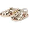 The Children’s Place Girl’s Baby Toddler Fisherman Sandals(Gold)
