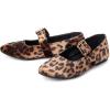 The Children’s Place Girl’s Closed Toe Ballet Flats(Leopard)