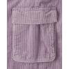The Children’s Place Girls’ Corduroy Pants(Thistle Mist Baggy Cargo)