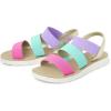 The Children’s Place Girl’s Elastic Band Sandals(Multicolor Triple Band)