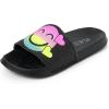 The Children’s Place Girls Everday Slip on Slide Sandals(Happy Face)