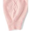 The Children’s Place Girls Long Sleeve Pullover Cable Knit Sweater(Fading Rose Pearl)