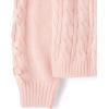 The Children’s Place Girls’ Long Sleeve Pullover Cable Knit Sweater(Primrose Ribbon)