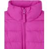 The Children’s Place Girls’ Medium Weight Wind-Resistant, Water-Resistant Puffer Jacket(Enchanted Pink)