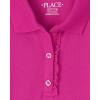 The Children’s Place Girls Pique Polo Dress(Aurora Pink)