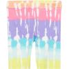 The Children’s Place Girls’ Printed Leggings 2-Pack(Rainbow/Blue Doodle/Grey/Purple 4-pack)
