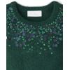 The Children’s Place Girls Puff Sleeve Dress, Long Sleeve(Sequin Spruceshade)