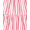 The Children’s Place Girls’ Short Sleeve Dressy Dress(Cosmos Stripe)