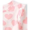 The Children’s Place Girls and Toddler Assorted Long Sleeve Knit Shirt(Hearts/Pink Hearts/Pink)