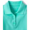 The Children’s Place Multipack Short Sleeve Pique Polo(Seafrost/Sparkle Pink/Purple)