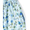 The Children’s Place Womens Short Sleeve Holiday Dress(Whirlwind Blue Floral)