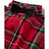 The Children’s Place baby-boys And Newborn Button Down Shirt and Pants, 2 Piece Outfit(Red Tartan)