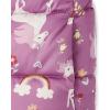 The Children’s Place baby-girls And Toddler Girls’ Medium Weight Wind-resistant, Water-resistant Puffer Jacket(Dusty Rose Unicorns)