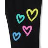 The Children’s Place baby-girls And Toddler Long Sleeve Active Shirt and Pant, 2 Piece Outfit(Black)