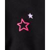 The Children’s Place baby-girls And Toddler Long Sleeve Active Shirt and Pant, 2 Piece Outfit(Black Stars)