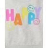 The Children’s Place baby-girls And Toddler Long Sleeve Active Shirt and Pant, 2 Piece Outfit(Happy)