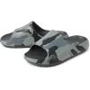 The Children’s Place boys Boys Everyday Slip on Slide Sandals(Grey Camo)
