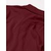The Children’s Place boys Long Sleeve Pique Polo(Redwood Single)