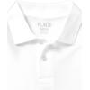 The Children’s Place boys Long Sleeve Pique Polo(White)