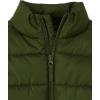 The Children’s Place boys Medium Weight Puffer Jacket, Wind, Water-resistant(Sage Green)