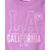 The Children’s Place girls Active Long Sleeve Embellished Winter Warm Sweatshirt(La Cali)