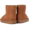 The Children’s Place girls Baby Girls and Toddler Classic Ankle Boots, Faux Fur Lined(Tan)