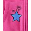 The Children’s Place girls Long Sleeve Hooded Fleece Full Zip Up(Fall Fuschia Graphic)