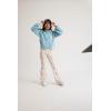 The Children’s Place girls Long Sleeve Sherpa Fleece Full Zip Jacket(Dusky Blue)