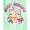 The Children’s Place girls Short Sleeve Top and Shorts,2 Piece Pajama Set(Sweet Dreams)