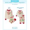 The Children’s Place unisex-baby And Kids, Sibling Matching, Holiday Pajama Sets, Cotton(Milk and Cookies for Santa)