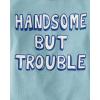 The Children’s Place,Baby Boys,and Toddler Assorted Everyday Long Sleeve Graphic T-Shirts(Warning Cuteness/Handsome Trouble)