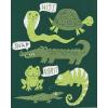 The Children’s Place,Baby Boys,and Toddler Assorted Everyday Long Sleeve Graphic T-Shirts(Wild Tiger/Reptiles)