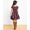 The Children’s Place,Short Sleeve Fashion Dress(Ruby Holiday Plaid)