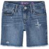 Denim Midi Shorts(Mya Wash Single)