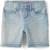 Denim Midi Shorts(Rowena Wash)