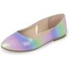 The Children’S Place Girls Closed Toe Maryjane Flats(Rainbow Ombre)