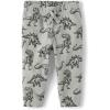 The Children’s Place Baby Boy and Toddler Fleece Jogger Pants(Grey Dino)