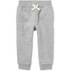 The Children’s Place Baby Boys’ Active Fleece Jogger Pants(Smoke Gray Single)