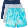 The Children’s Place Baby Boys’ and Toddler Athletic Basketball Shorts(Seagrove 3-pack)