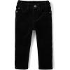The Children’s Place Baby Boys’ and Toddler Corduroy Pants(Black)