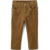 The Children’s Place Baby Boys’ and Toddler Corduroy Pants(Caramel Bars)