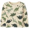 The Children’s Place Baby Boys’ and Toddler Long Sleeve Everday Casual Thermal Knit Shirt(Haystack)