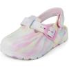 The Children’s Place Baby Girl and Toddler Closed Toe Clogs with Backstrap Sandal, Multcolor(Multi)